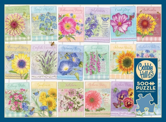 Cobble Hill Puzzle Samenpakete 500 Teile