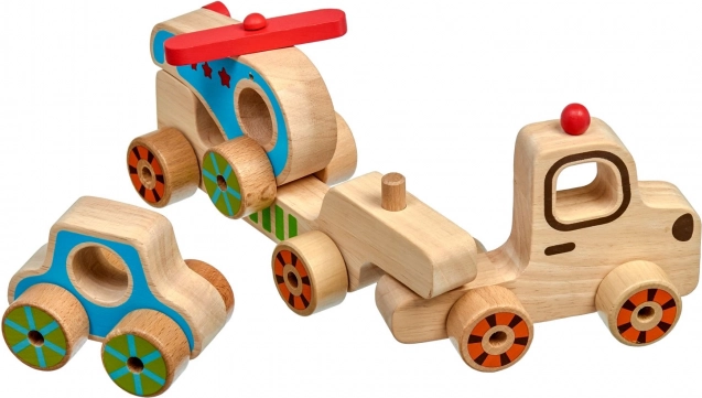 Sicheres Holz und leuchtende Farben