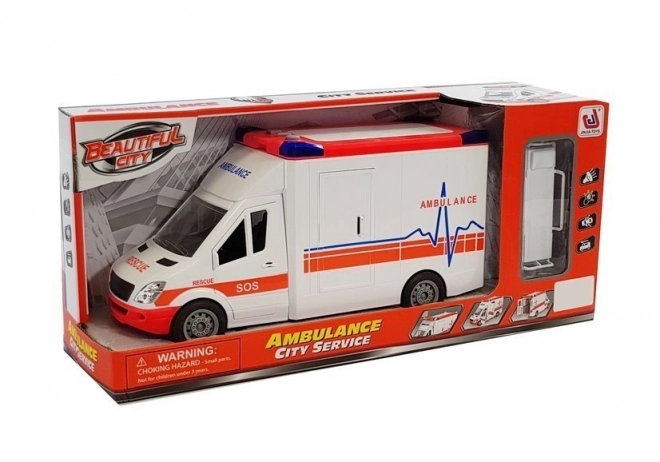 Ambulanzfahrzeug mit Licht und Sound