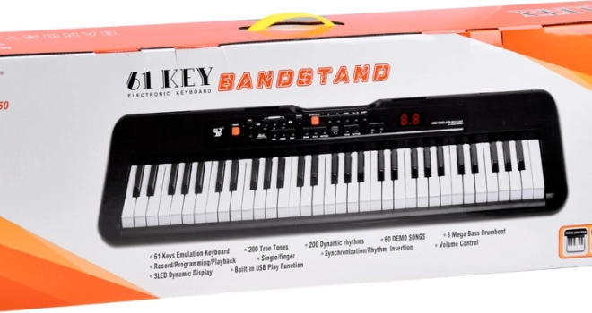 61 Tasten, 200 Klänge und 200 Rhythmen
