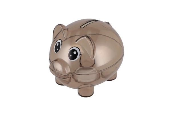 Sparschwein Transparent 10cm Mischdesign