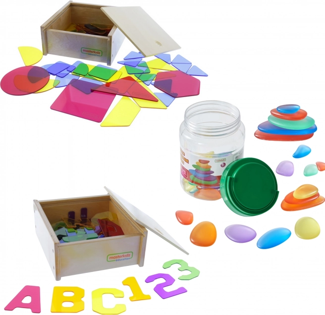 LED Lichttafel mit Fernbedienung und Zubehör - MASTERKIDZ