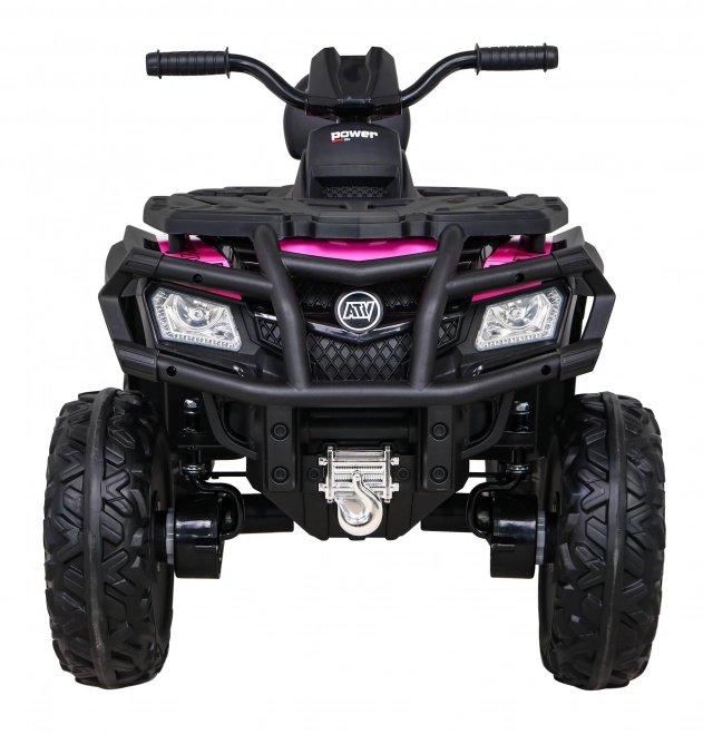 Kinder Elektro-Quad XT-Speed Rosa mit 4x4 Antrieb, LED und MP3