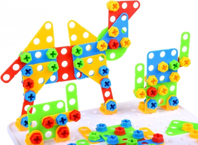 268 bunte Teile für grenzenloses Bauen
