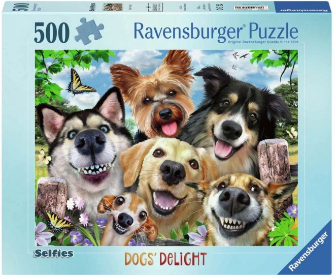 Ravensburger Puzzle Hund Selfie 500 Teile