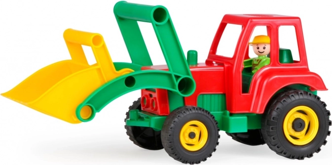 LENA Traktor mit Frontschaufel für Kinder
