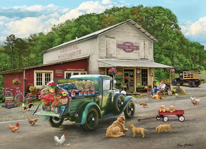 Puzzle Laden COBBLE HILL 1000 Teile