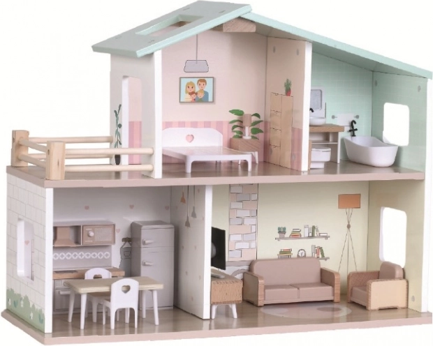Holz-Puppenhaus Anička 2Kids Toys