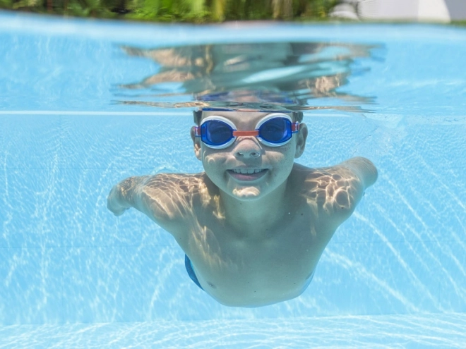 Bestway Schwimmbrille für Kinder ab 7 Jahren – Rot