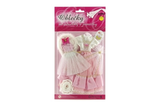 Puppenbekleidung mit Zubehör - 2 Stück