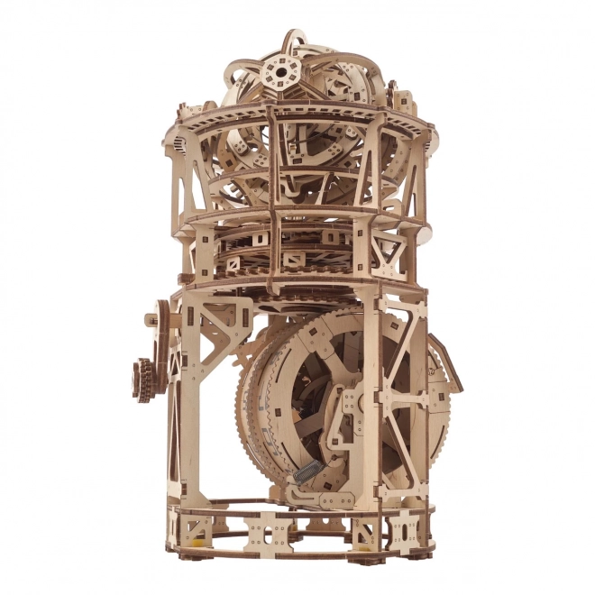 Ugears hölzernes mechanisches Uhrenmodell mit Tourbillon