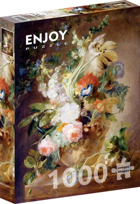 Puzzle Vase mit Blumen 1000 Teile