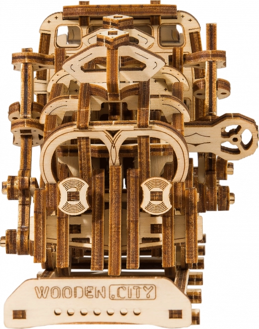 Holzpuzzle 3D - Traumexpress Lokomotive