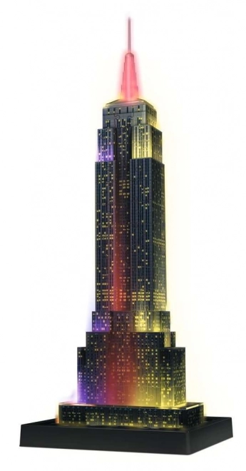 Ravensburger Leuchtendes 3D-Puzzle Nacht-Edition Empire State Building