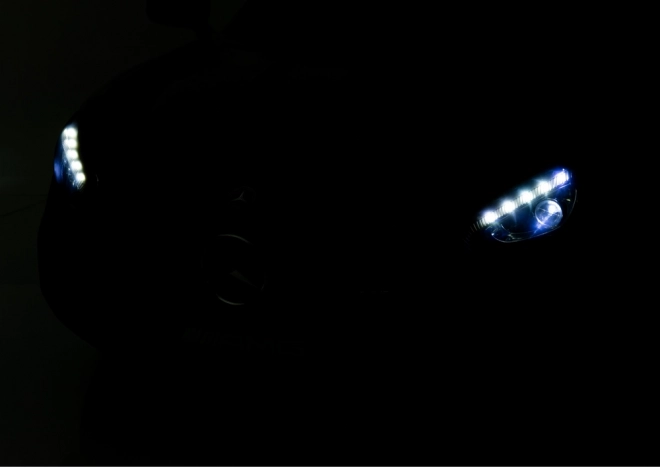 Kinderauto mit Batterie Mercedes GTR Schwarz