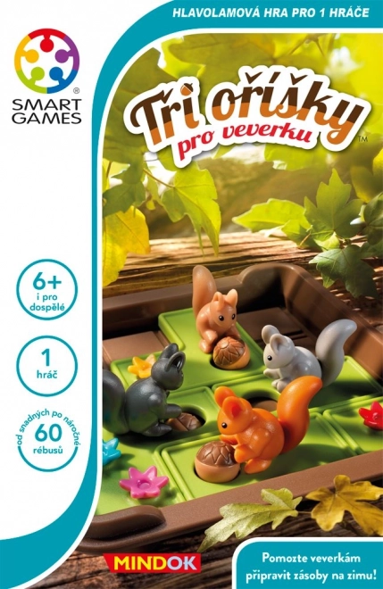 Drei Nüsse für das Eichhörnchen - Denkspiel