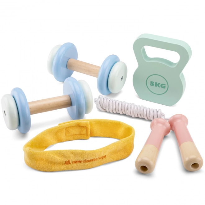 Holz Fitness Set für Kinder