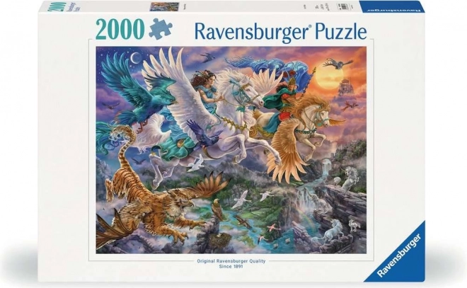 Ravensburger Puzzle Flug mit Pegasus 2000 Teile