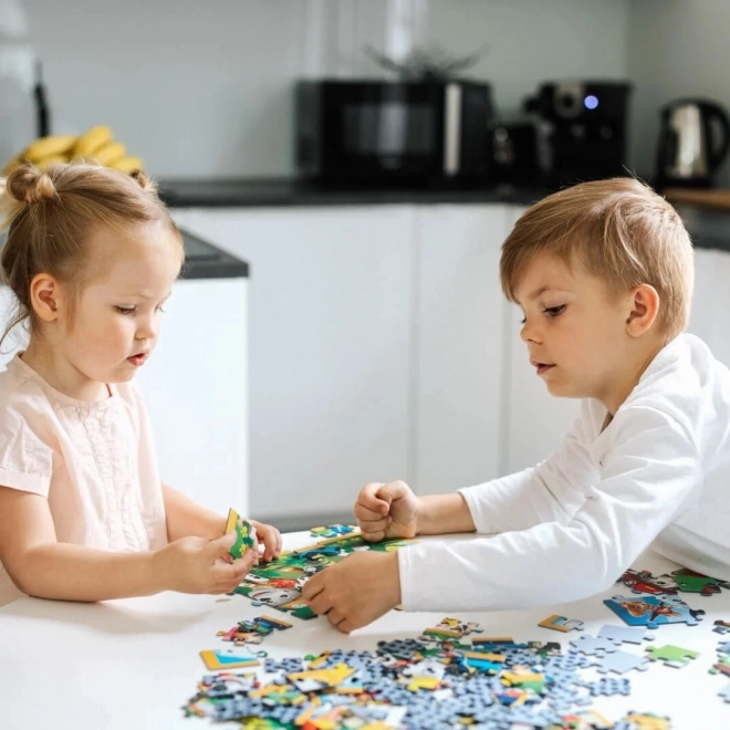 Maxi Puzzle Abenteuer von Kätzchen Milo