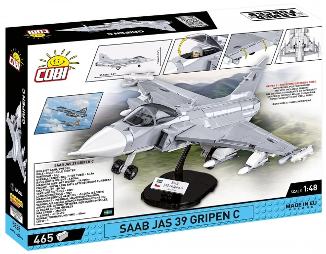 COBI Saab Jas 39 Gripen C Aufbau-Set 465 Teile