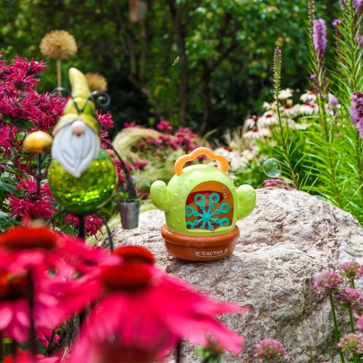 Magische Seifenblasenlawine auf Knopfdruck