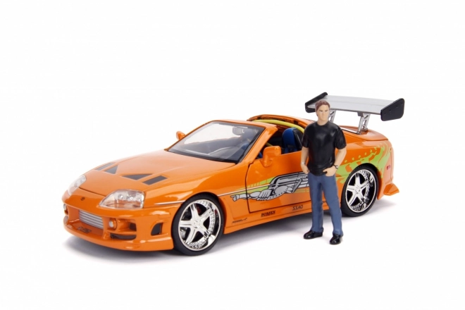 Toyota Supra 1995 Modellauto mit Brian O’Conner Figur