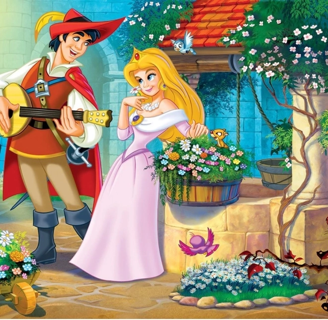 Eurographics Puzzle Lied für eine Prinzessin 100 Teile