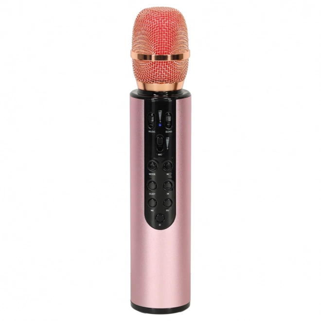 Drahtloses Karaoke-Mikrofon Bluetooth Pink