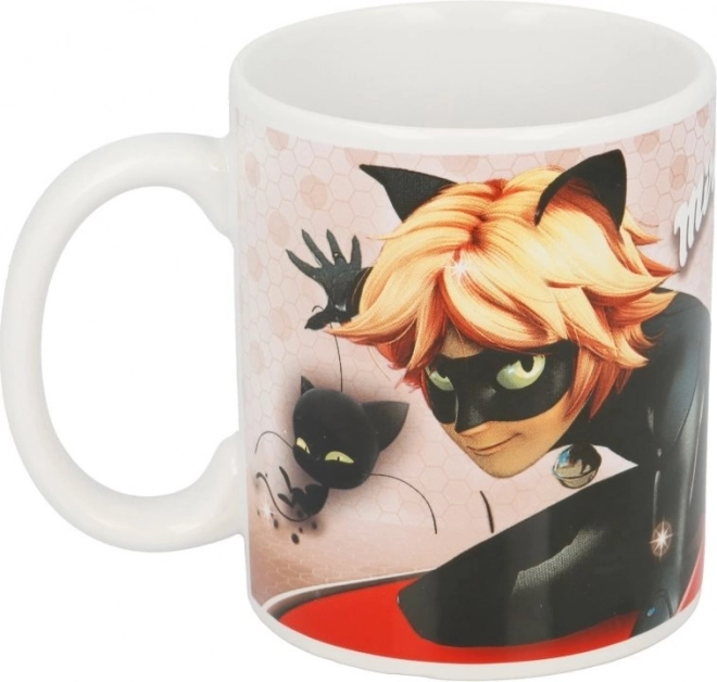 Keramikbecher 325 ml Miraculous Ladybug und Cat Noir