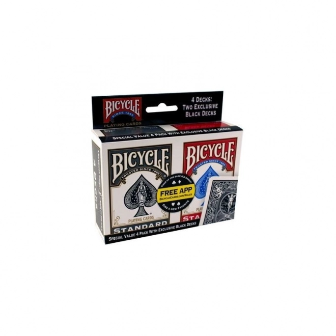 Bicycle: Rider Back Kartenset 4er-Pack