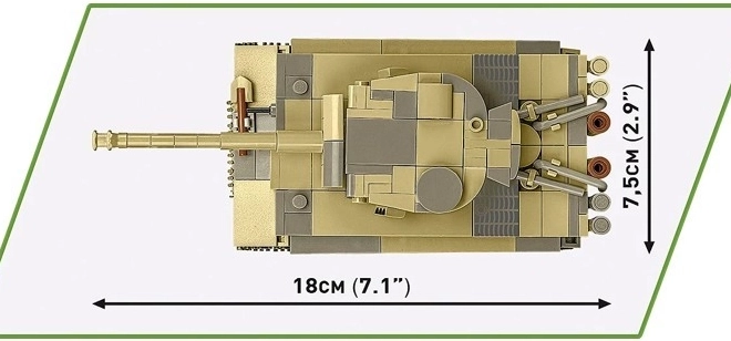 Modell des Panzers VI Tiger I Nr. 131 von COBI
