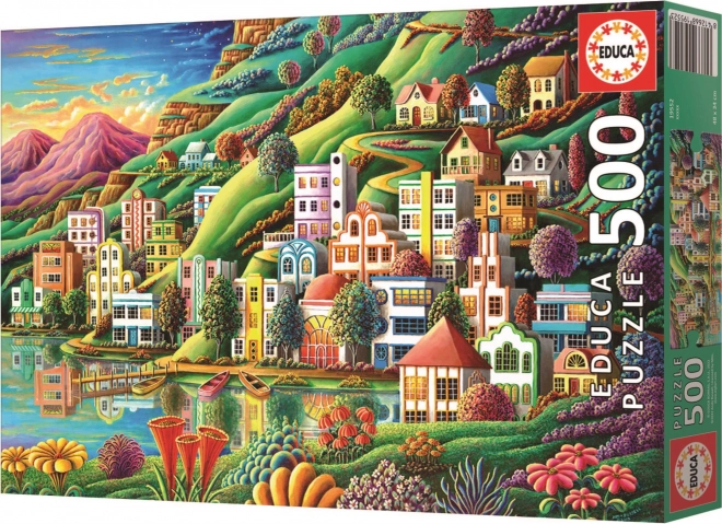 Educa Puzzle Verborgener Hafen 500 Teile