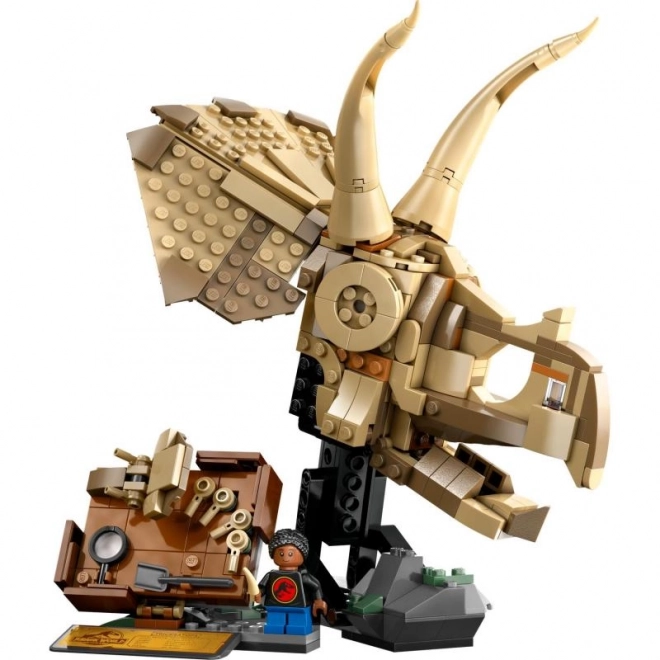 Lego Jurassic World Triceratops Schädelbaukasten