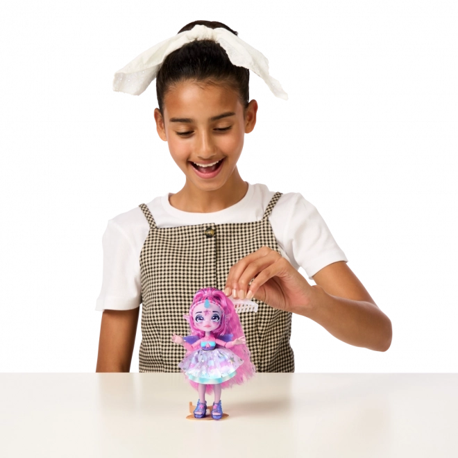 Pixlings Einhorn Puppe Lila