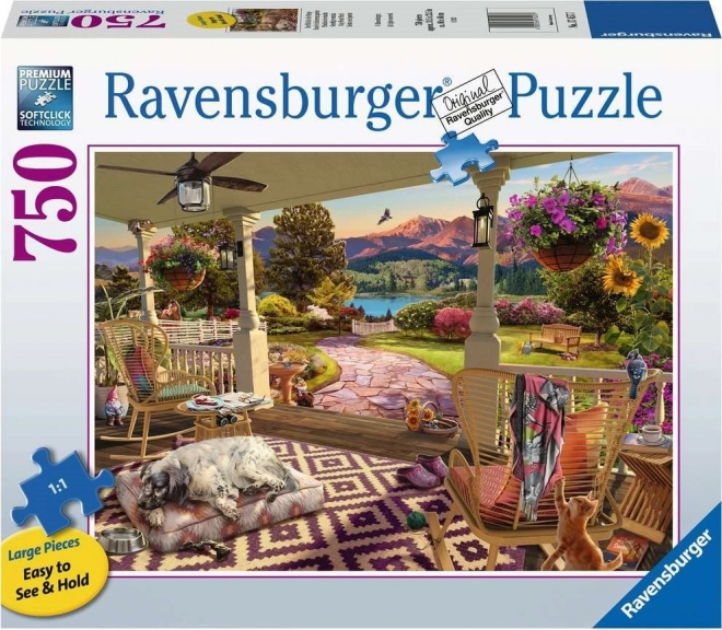 Entspannende Veranda Puzzle XL von RAVENSBURGER