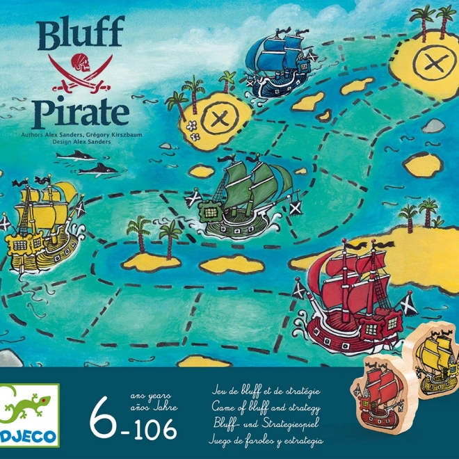 Bluffen mit Piraten Djeco