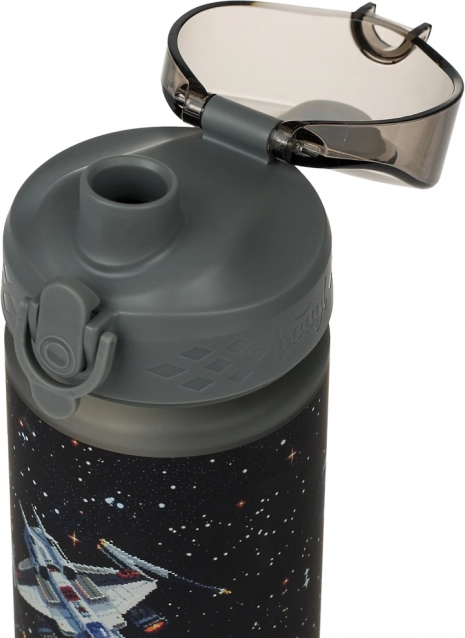 Tritan-Trinkflasche BAAGL Pixel Space 500 ml
