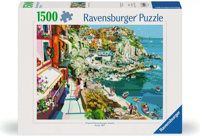 Romantik in Cinque Terre Puzzle 1500 Teile