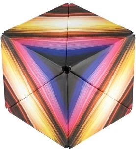 Magnetischer Regenbogen-Würfel-Logikspiel