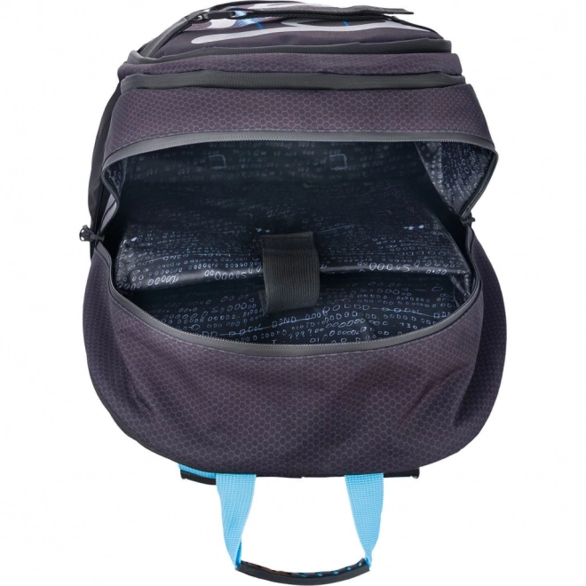 Schulrucksack Skate Bluelight