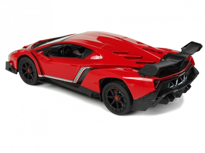 Ferngesteuertes Sportauto Lamborghini Veneno Rot