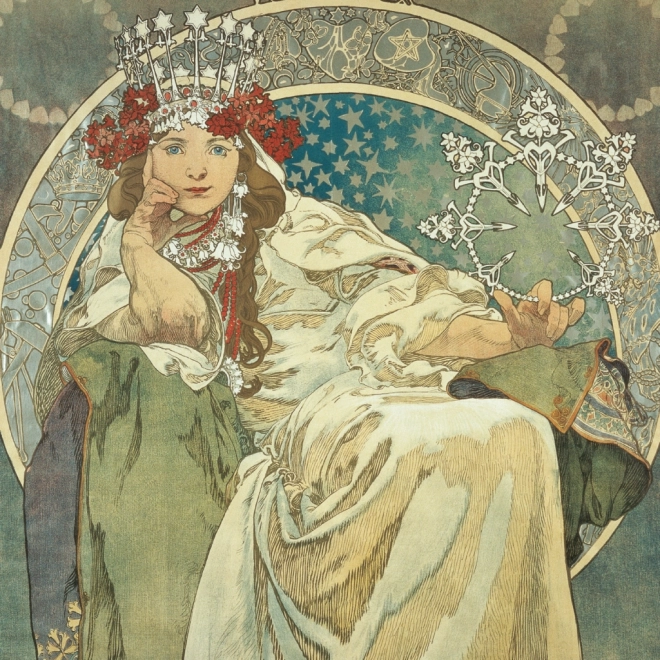 Notizkalender Alfons Mucha 2025