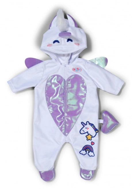 Einhornkostüm für Puppe BABY born 43 cm