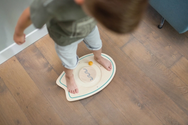 Balancierbrett für Kinder mit Kugeln