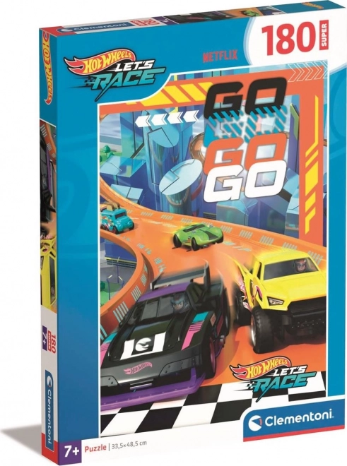 Puzzle 180 Teile Super Farbe Hot Wheels