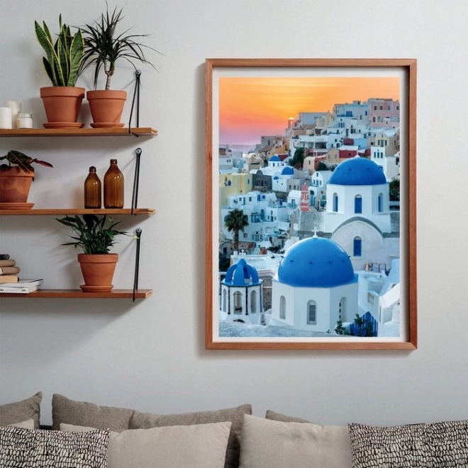 Clementoni Puzzle 1000 Teile - Kompakt Santorini