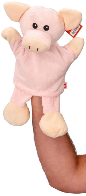 Handpuppe mit Beinen - Kuh, Schweinchen, Frosch