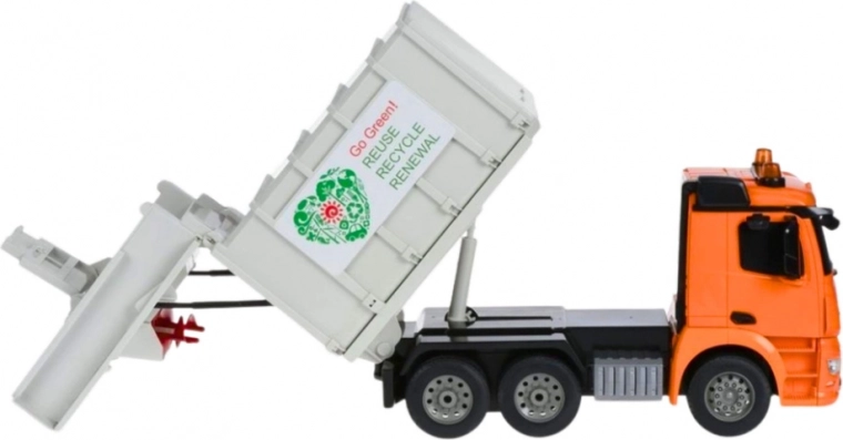 Realistische Funktionen des Müllwagens