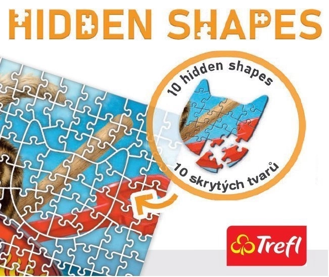 Trefl Hidden Shapes Puzzle 1043 Teile