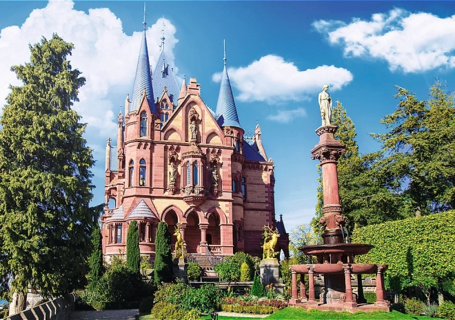 Trefl Puzzle 2in1 Schloss Drachenburg im Siebengebirge, 1000 Teile